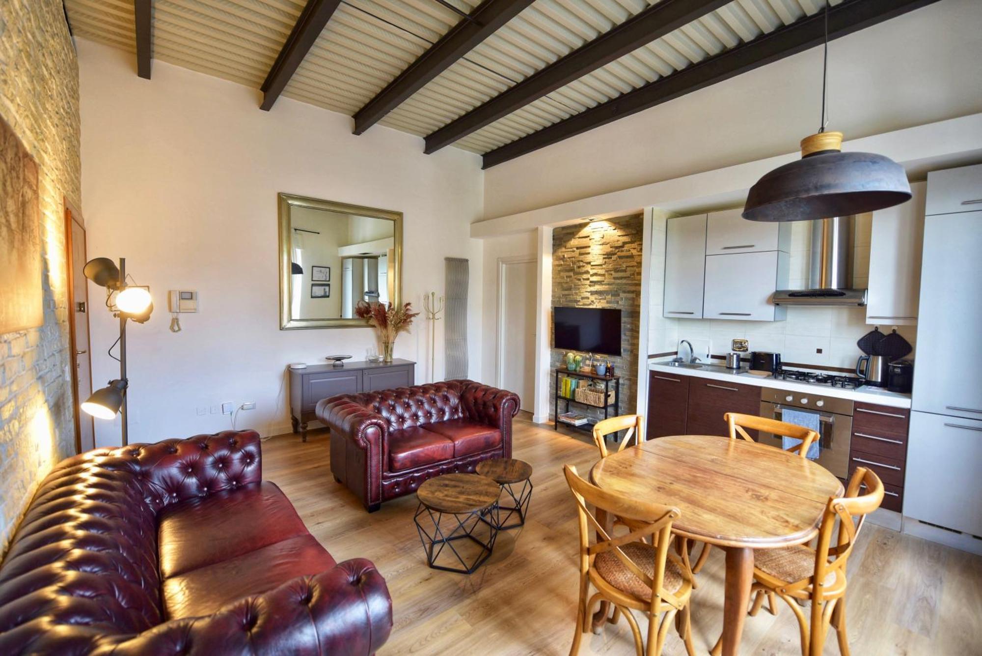 Industrial Loft Trastevere Station Roma Ngoại thất bức ảnh